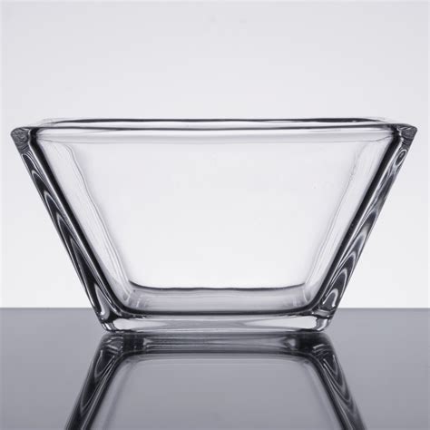 Libbey 1796599 Tempo 10 Oz Square Glass Bowl 12 Case