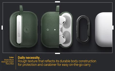 caseology vault  airpods pro  case keychain carabiner included designed  airpods pro