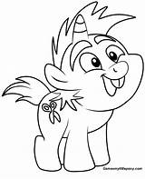 Snips Coloringpagesonly Princess Gamesmylittlepony Coloringpages101 sketch template