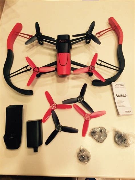 parrot bebop quadcopter drone red black twitmarkets drone drone quadcopter quadcopter