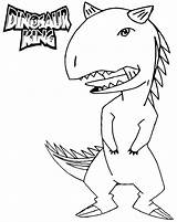 Dinosaur King Coloring Pages Coloringway Via sketch template