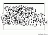 Trixie Surprised Ponies sketch template