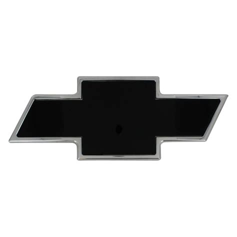 ami kc bowtie satin black powder coated grille emblem ebay