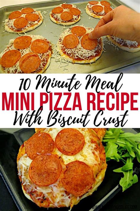 easy  delicious mini biscuit pizza recipe  kids  mommyhood