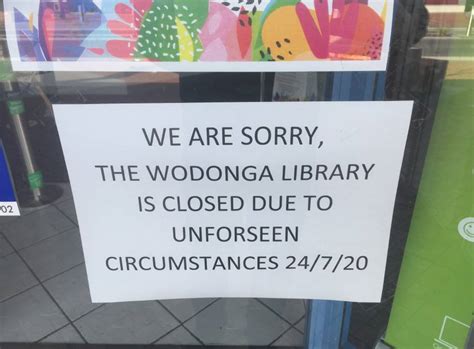 wodonga council confirms melbourne hotspot resident attended library on