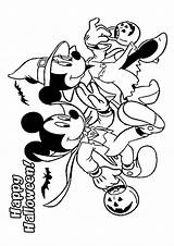 Halloween Coloring Mickey Minnie Mouse Disney Pages Printable Happy Books Print Momjunction Color Colouring Choose Board sketch template