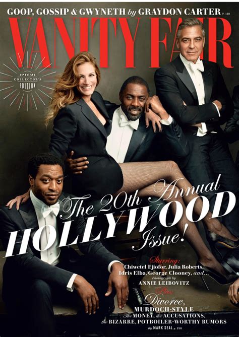 vanity fair unveils diverse hollywood cover  years  criticism