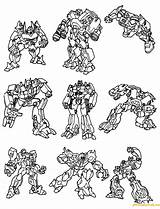 Pages Transformers Coloring Teams Color Adults sketch template