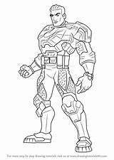 Steel Max Forge Commander Ferrus Draw Step Drawing sketch template