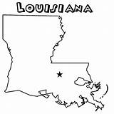 Louisiana Coloring Printable Book Designlooter Sheets America States United 13kb 550px sketch template