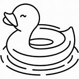 Duck Rubber Iconfinder sketch template