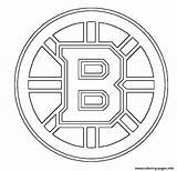 Bruins Nhl sketch template