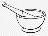 Mortar Pestle Drawing Clipart Paintingvalley Small Clipartmax sketch template