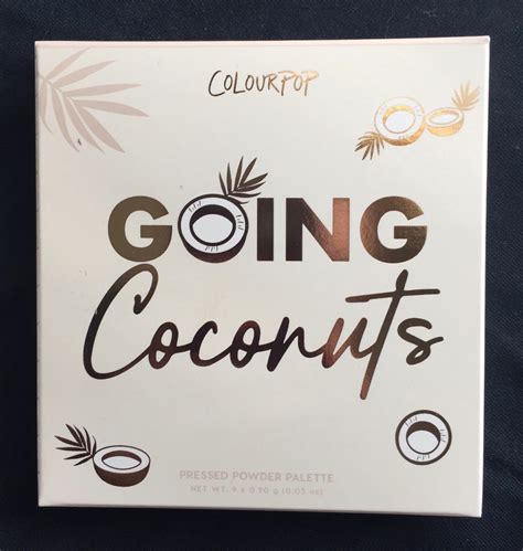 review  coconuts palette  colourpop