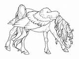 Draft Horse Coloring Pages Getcolorings sketch template