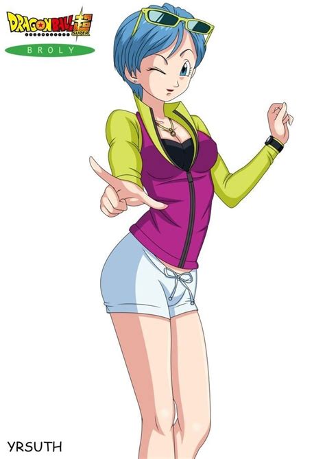 Bulma Película Dragon Ball Super Broly Vegeta Y Bulma