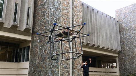 heavy lift drone test flight youtube