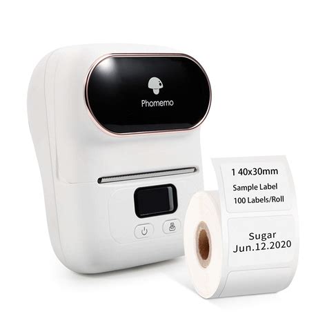 buy phomemo  label printer portable bluetooth thermal mini label
