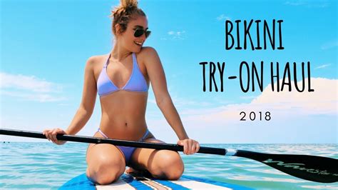 Bikini Try On Haul 2018 Youtube