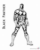 Panther Coloring Marvel Movie Pages Printable Drawing Sheet Color Print Kids Getdrawings Bettercoloring Friends sketch template