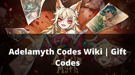 adelamyth codes wiki gift codes mrguider