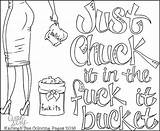 Profanity Doodles Destress Submissive sketch template