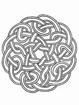 Coloring Pages Celtic Knot Adult Adults Shamrock Printable Mandala Knotwork Getcolorings Recommended Print Getdrawings sketch template