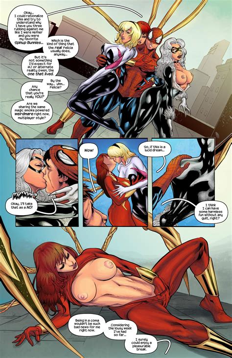 Trifecta Spider Man By Tracy Scops Exdee Porn Comics