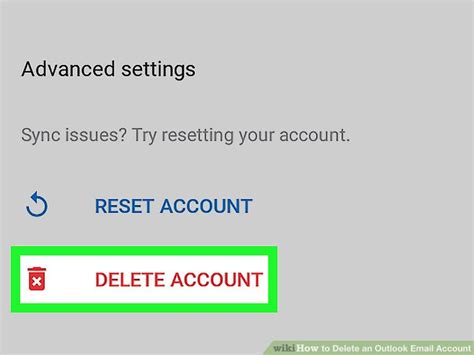 4 Ways To Delete An Outlook Email Account Wikihow Tech