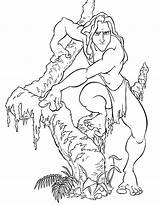 Tarzan Coloring Pages sketch template