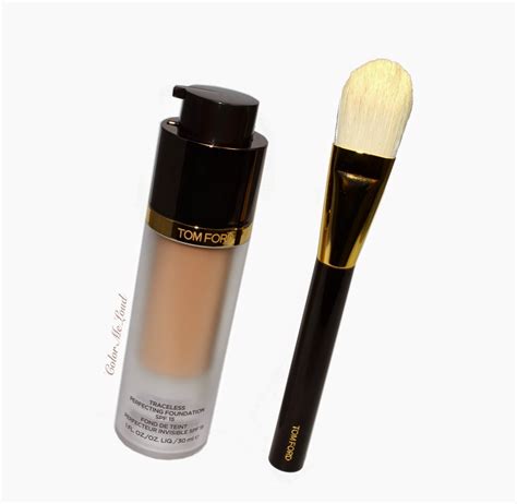 tom ford traceless perfecting foundation  fawn review swatches color  loud