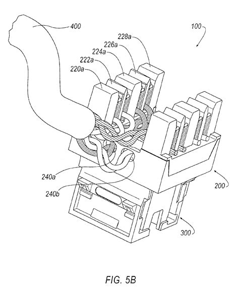 patent  modular jack  wire management google patents
