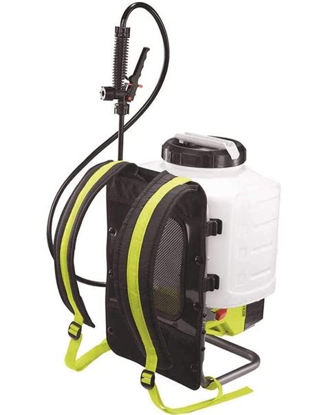 Ryobi One 18 Volt Lithium Ion Cordless 4 Gal Backpack Chemical