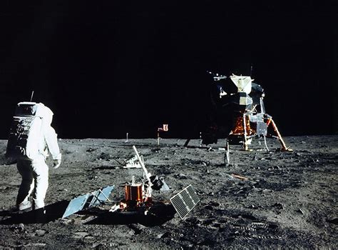 fake apollo moon landing photo claims to show proof the mission was a