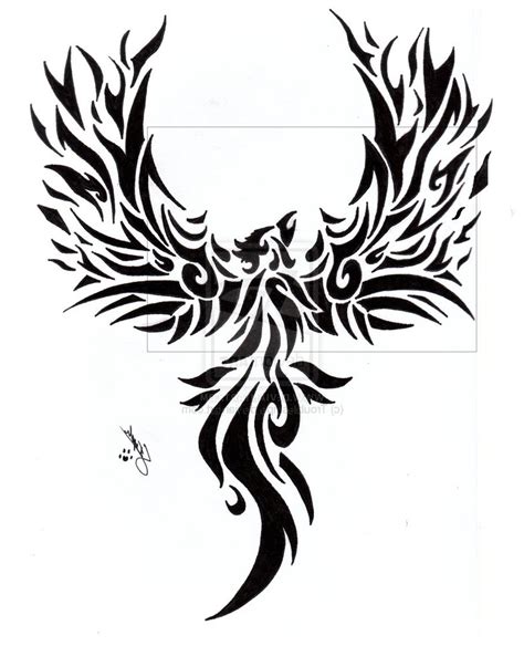 phoenix drawing images     drawings