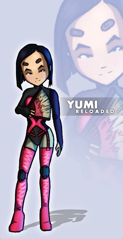 Code Lyoko Reloaded Yumi By Litoperezito On Deviantart