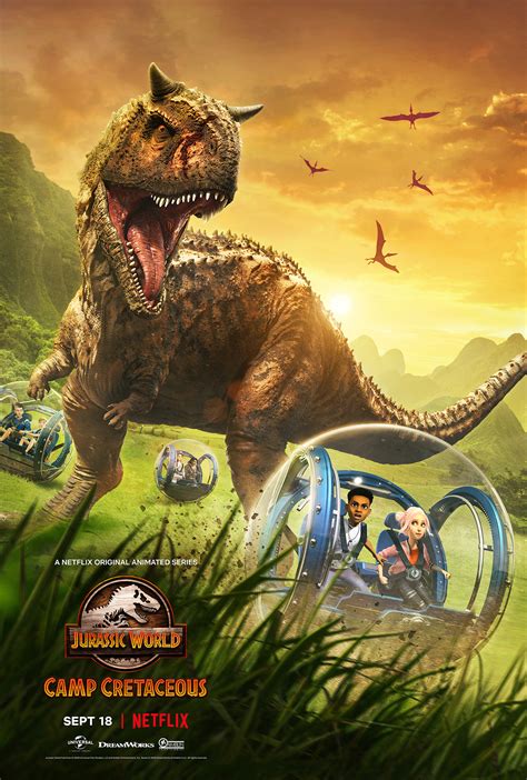 jurassic world camp cretaceous  trailer  poster released