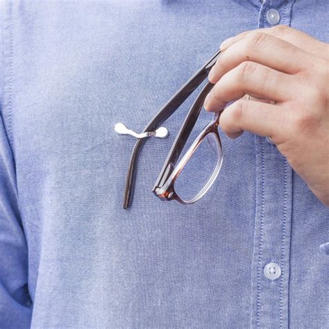 Magnetic Eyeglass Holder Attach This To Your Shirt To Hold On To Your