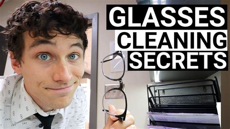 how to clean eyeglasses the best way 7 tips youtube