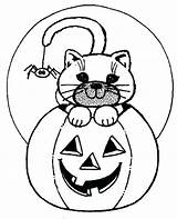 Spooky Kolorowanki Halloweenowy Kot Dzieci Dla Pete sketch template