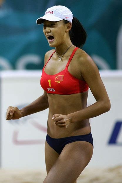 Chinese Volleyball Player Xue Chen Won The Bronze Medal