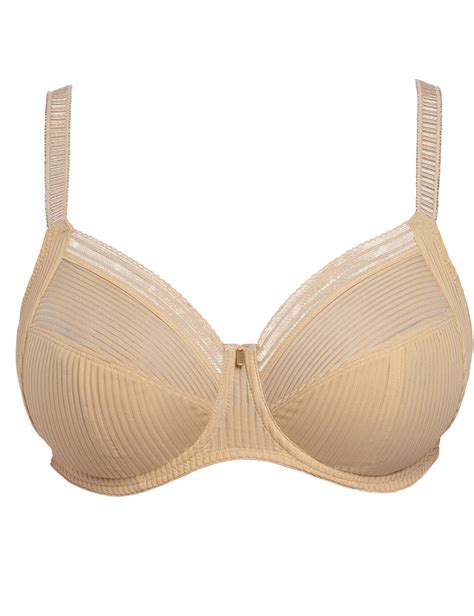 fantasie fusion full cup side support bra fl sand uplifted lingerie