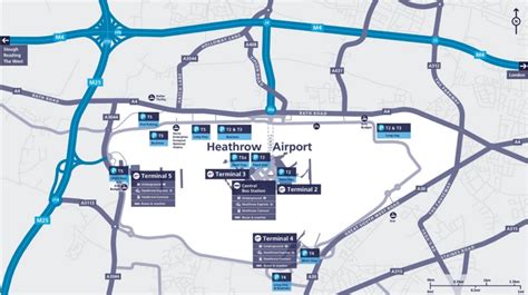 heathrow car parking space map london ontheworldmapcom