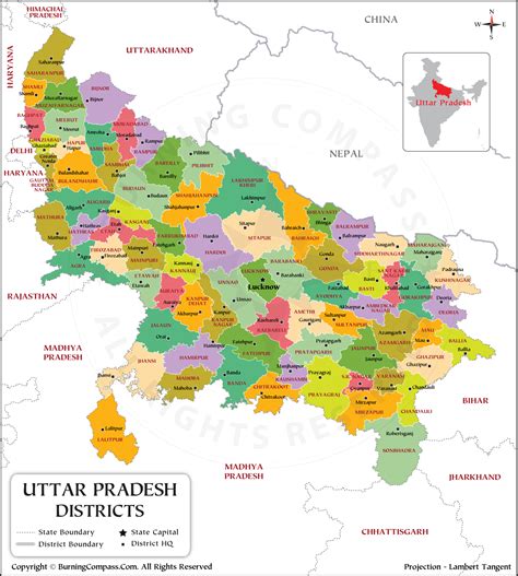 district map  political map uttar pradesh political map vrogue
