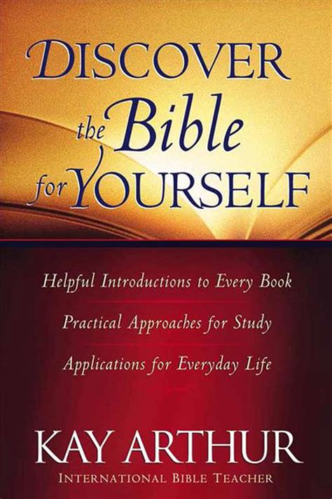 discover the bible for yourself by kay arthur english paperback book