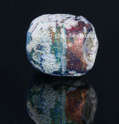 byzantine  islamic iridescent glass beads