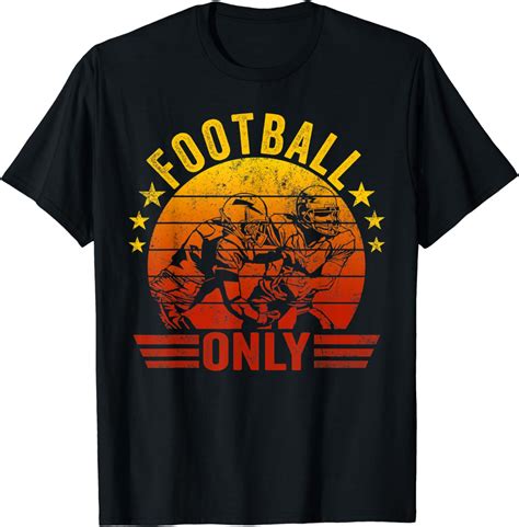football  retro vintage style  shirt amazoncouk clothing