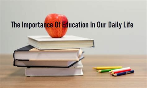 importance  education   daily life bestinfohub