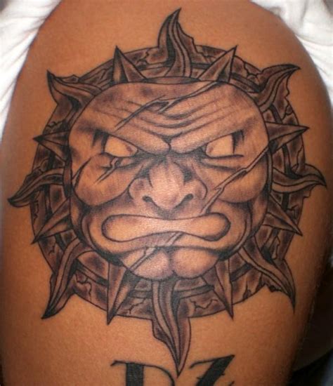 My Tattoo Designs Aztec Sun Tattoos