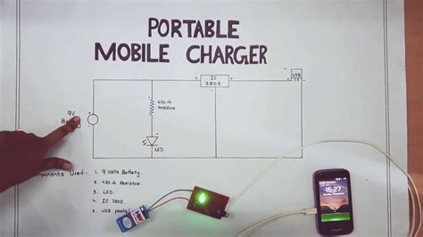 circuit diagram   phone charger